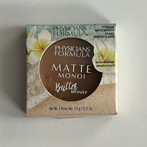 Physicians Formula Matte Monoi Butter Bronzer Travel Mini 3.5g/0.12oz. NWT